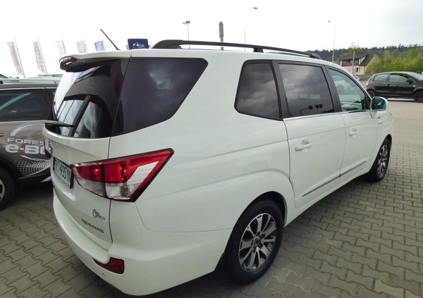 SsangYong Rodius cena 68900 przebieg: 59538, rok produkcji 2016 z Zdzieszowice małe 436